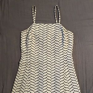 AYR “The Chick” Jacquard Minidress